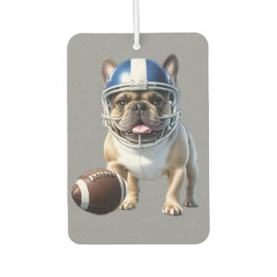 französische Bulldogge American Football Car Air Freshener
