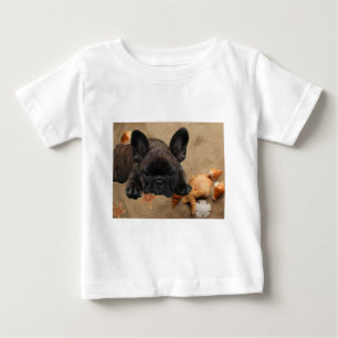 Französische Bulldogge Baby Shirt