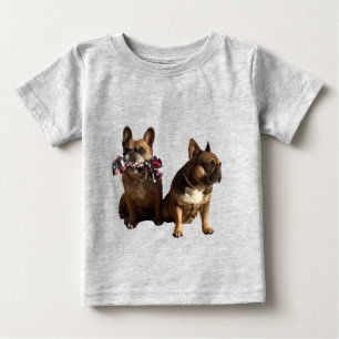 französische Bulldogge Baby T-Shirt