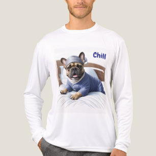Französische Bulldogge chill Tri-Blend Shirt