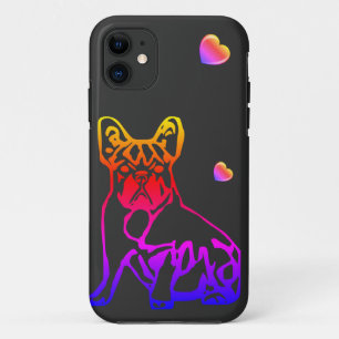 Französische Bulldogge Comic iPhone / iPad Hülle Case-Mate iPhone Case