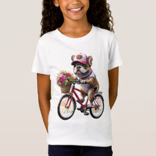 Französische Bulldogge Fahrrad French Bulldog T-Shirt