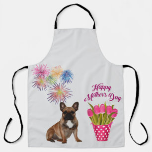 französische Bulldogge  Geschenkschachtel Apron