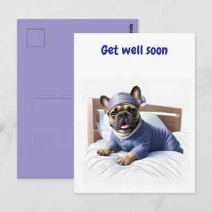 Französische Bulldogge Gesundheit Postcard