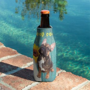 Französische Bulldogge Getränkekühler Bottle Cooler