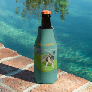 Französische Bulldogge Great Summer Bottle Cooler