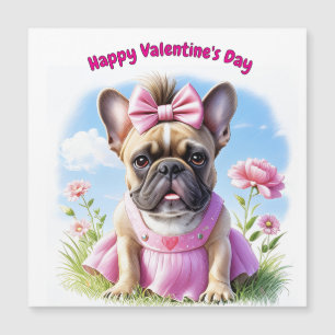 Französische Bulldogge Hündin mit Haarschleife