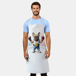 Französische Bulldogge im Boxring Apron