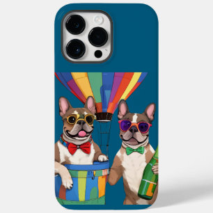 Französische Bulldogge im Heißluftballon  Case-Mate iPhone 14 Pro Max Case