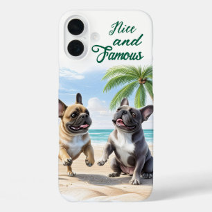 französische Bulldogge im Sommer  iPhone 16 Plus Case