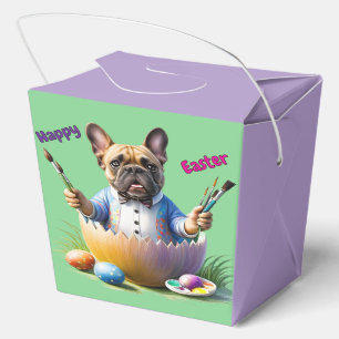 Französische Bulldogge Ostern Favour Box