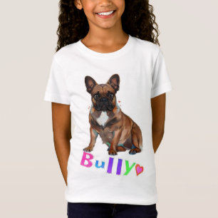 Französische Bulldogge play with fun T-Shirt