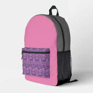 Französische Bulldogge  Printed Backpack