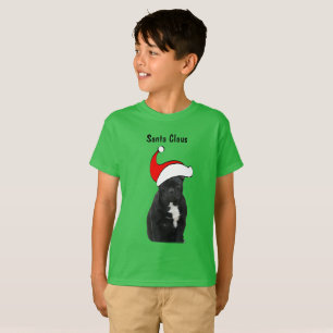 Französische Bulldogge Santa Claus T-Shirt