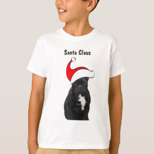 Französische Bulldogge Santa Claus T-Shirt