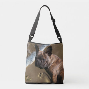 Französische Bulldogge Schultertasche Tragetasche  Crossbody Bag