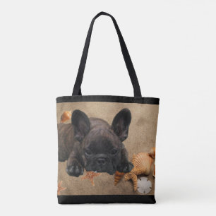 Französische Bulldogge Schultertasche Tragetasche Tote Bag