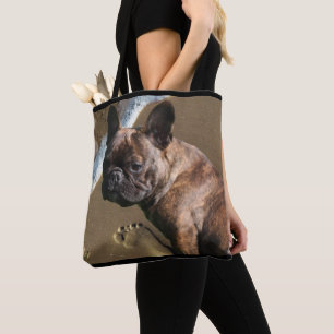Französische Bulldogge Schultertasche Tragetasche Tote Bag