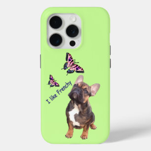 Französische Bulldoggen iPhone 15 Pro Case