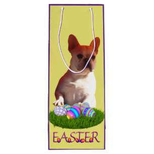 Französische Bulldoggen Geschenktüte Ostern Wine Gift Bag