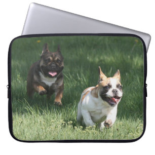 Französische Bulldoggen Laptop Sleeve