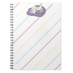 Französische Bulldoggen Notizbuch Notebook