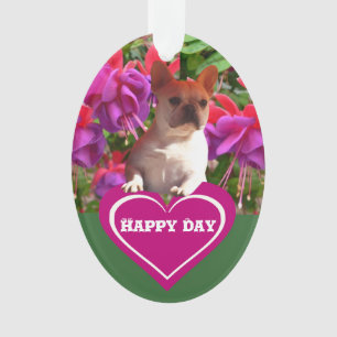 Französische Bulldoggen  Ornament