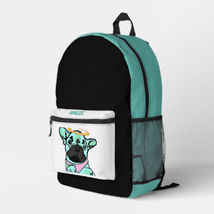 Französische Bulldoggen  Printed Backpack