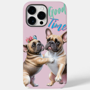 Französische Bulldoggen sehr verliebt Case-Mate iPhone 14 Pro Max Case