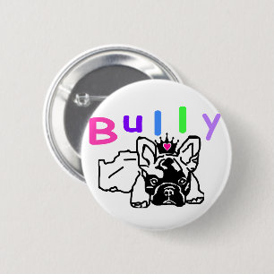 Französische Bulldoggen-Taste 6 Cm Round Badge