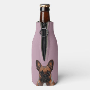 französische Bulldoggen zwei Freunde, Bottle Cooler