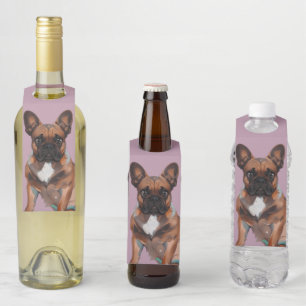 französische Bulldoggen zwei Freunde, iPhone Hülle Bottle Tag