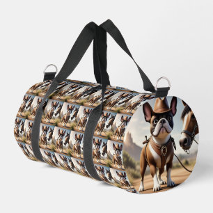 Französischen Bulldoggen Basketball Duffle Bag