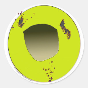 Frappy Classic Round Sticker