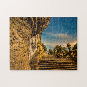 Frascati Stairs Rome. Jigsaw Puzzle