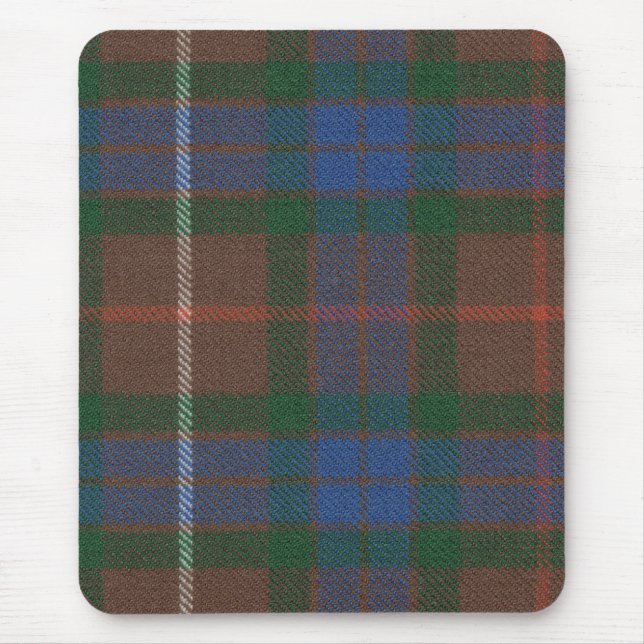 Fraser Hunting Ancient Tartan Mousepad (Front)