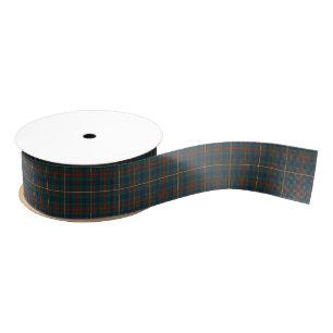 Fraser Hunting Tartan Plaid Pattern Grosgrain Ribbon