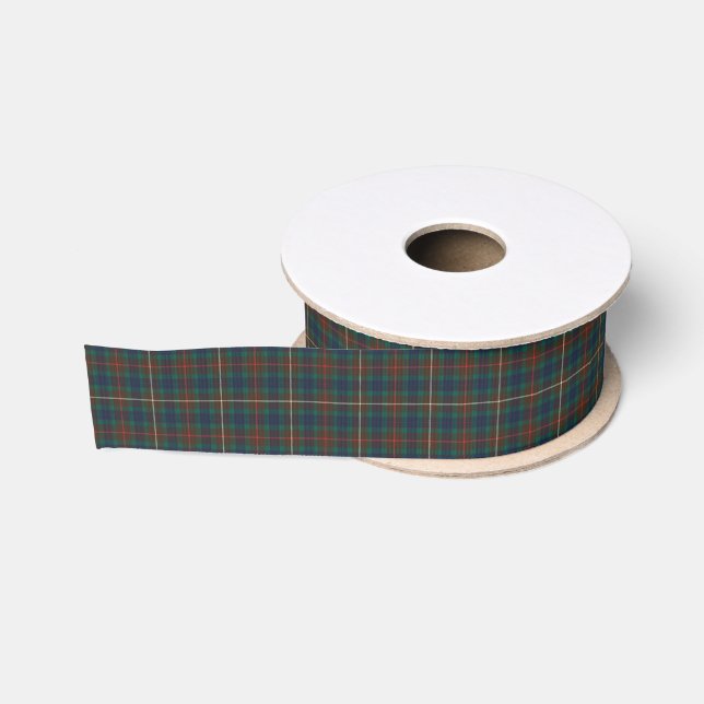 Fraser Hunting Tartan Plaid Pattern Grosgrain Ribbon (Spool)