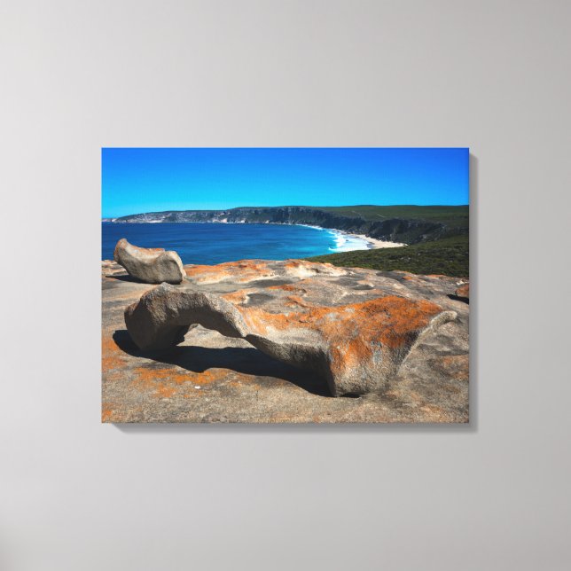 Fraser Island coast scenic landscape Australia Canvas Print (Front)