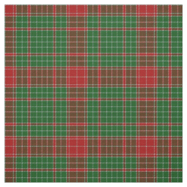 Fraser of Castle Leathers Tartan Fabric (Swatch)
