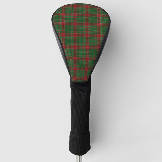 Fraser of Castle Leathers Tartan Plaid Pattern Golf Head Cover (Front)