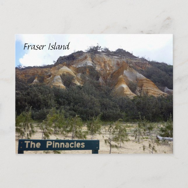 fraser pinnacle dunes postcard (Front)