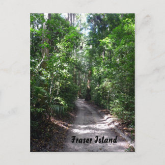 fraser rainforest track postcard