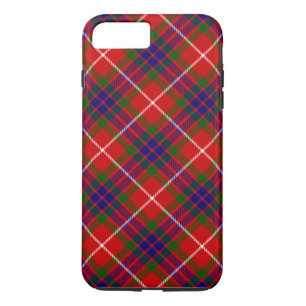 Fraser tartan red green blue purple plaid iPhone 8 plus/7 plus case