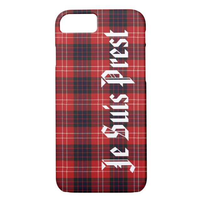 Fraser Tarten Je Suis Prest Case-Mate iPhone Case (Back)