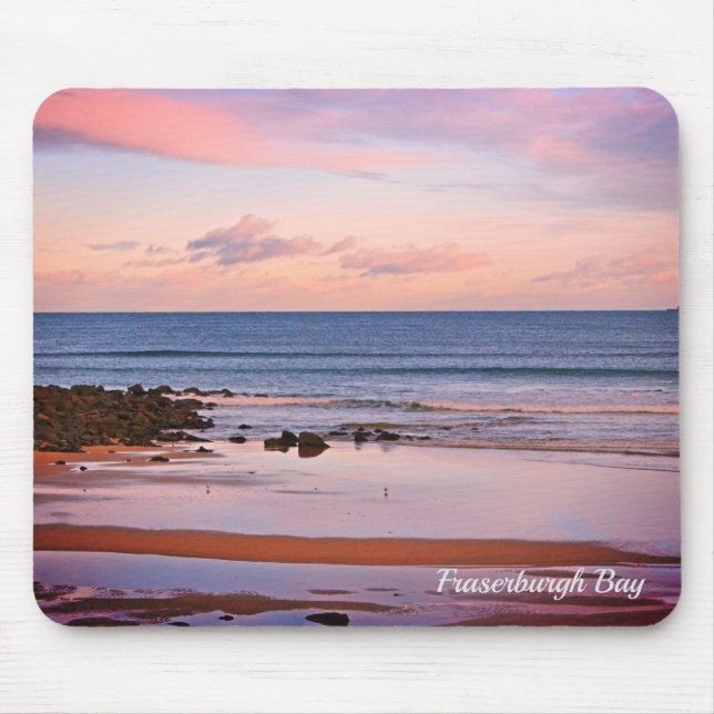 Fraserburgh Bay, Scotland Ocean View Mouse Pad (Front)