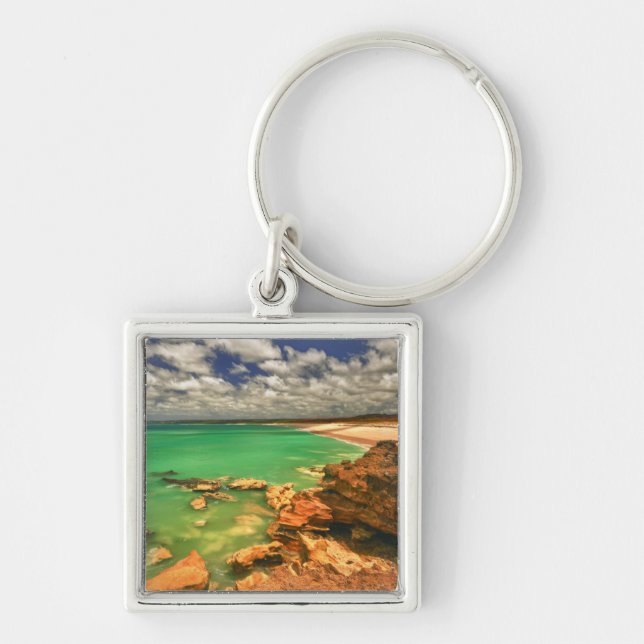 Frasers Beach | Tasmania Key Ring (Front)