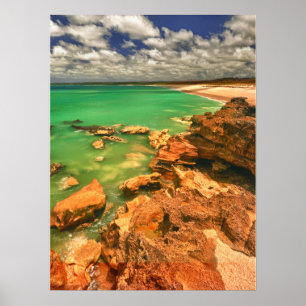 Frasers Beach Tasmania Poster