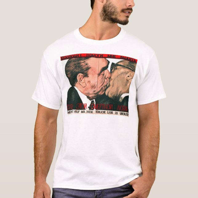 Fraternal Kiss T-Shirt (Front)