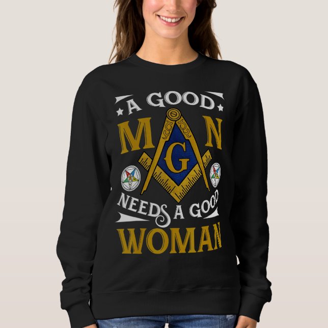 Fraternal & Masonic   Freemasonry Apparel Clothing Sweatshirt (Front)
